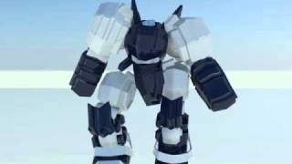 Autodesk CAT Animation, rigid body.