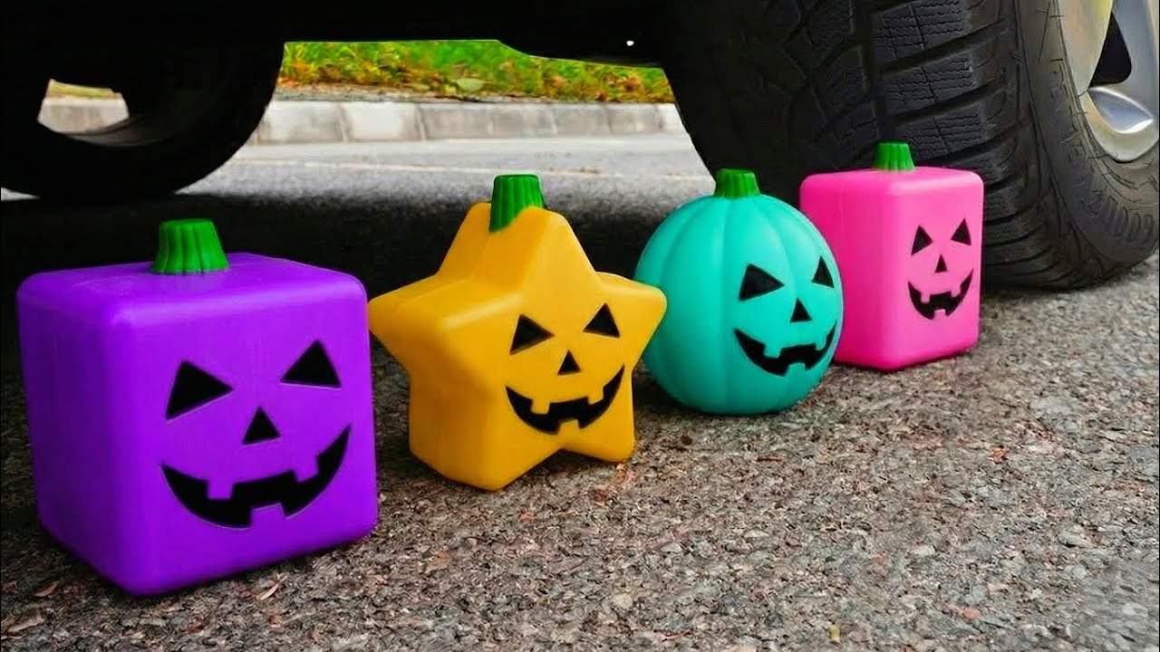 Crushing Crunchy & Soft Things by Car - Satisfying videos Compilation