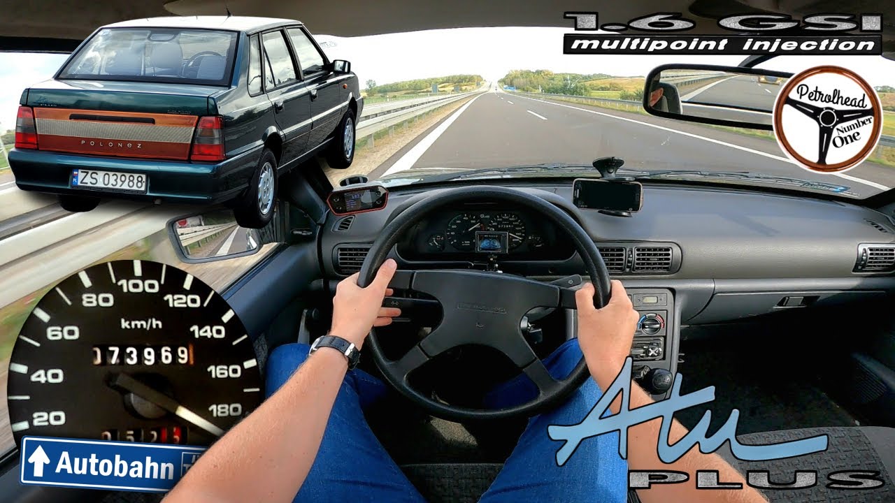 2000 Daewoo-FSO Polonez Atu Plus 1.6 GSi | *COŚ ODPADŁO* V-MAX, 0-100 km/h. Próba autostradowa.