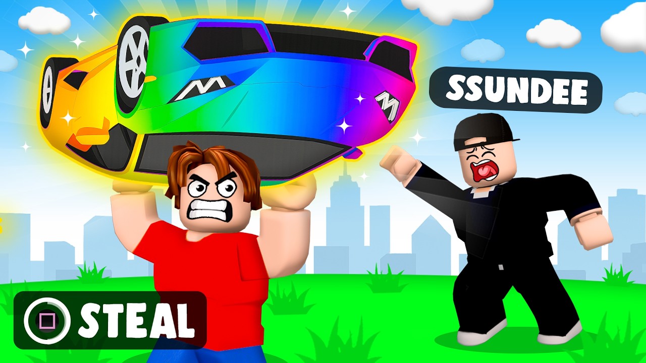 I Stole The Most Expensive Car in Roblox