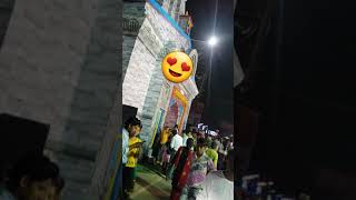 Patna me Kedarnath Temple pandal😍😍  #shorts #youtubeshorts #shortvideo #patnadussehra2021