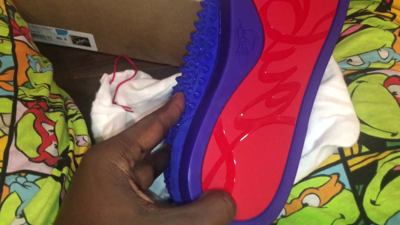 electric blue louboutin