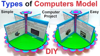 types of computers model making - diypandit - in simple  - computer project -| DIY pandit