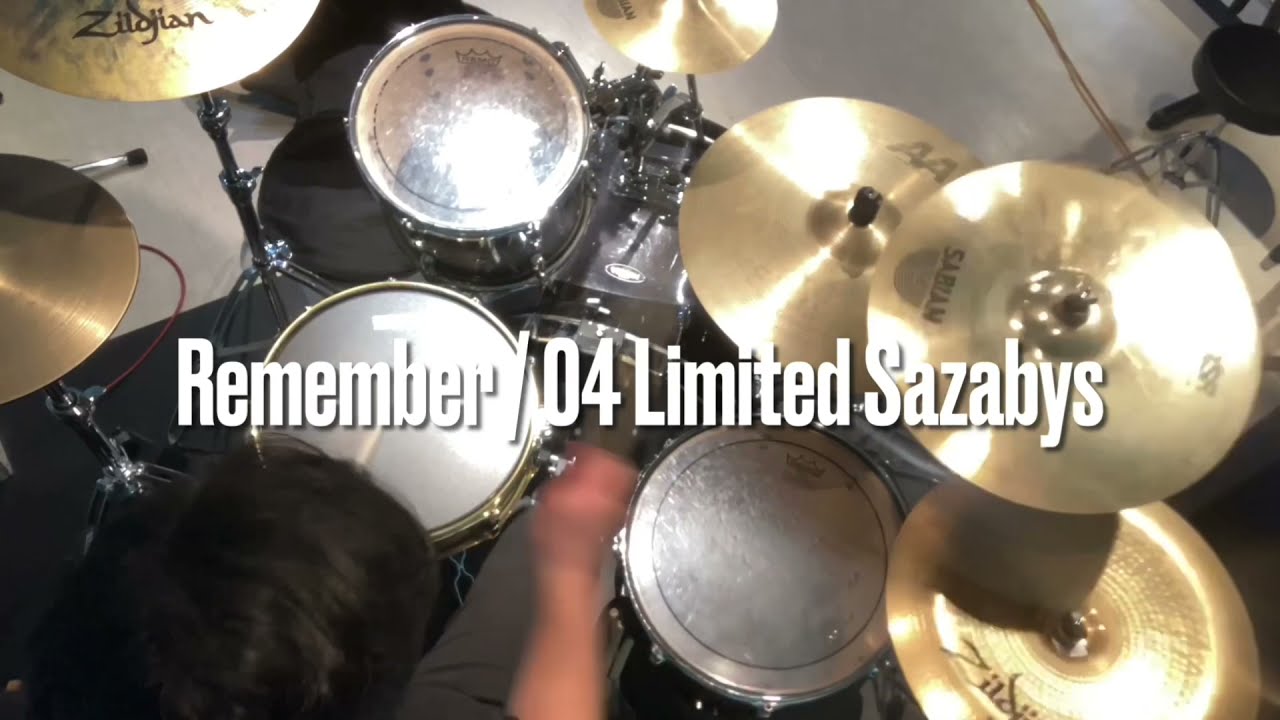 A*げ様 04 Limited Sazabys サイン　ドラム フォーリミ】Remember / 04 Limited Sazabys ドラム【叩いてみた