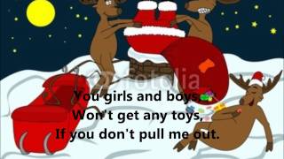 When Santa Got Stuck Up At The Chimey Lyrics
