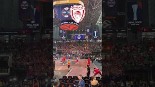 Οι φίλαθλοι του Ολυμπιακού στο Telekom Center Athens! Final Four! Ολυμπιακός - Φενέρμπαχτσε