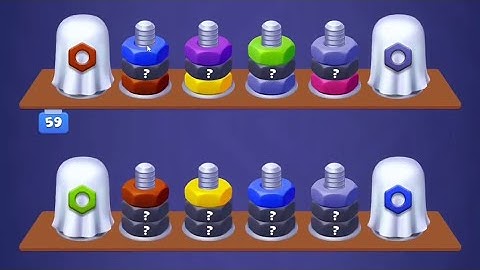 Sort Works: Nuts & Order - Levels 51-60