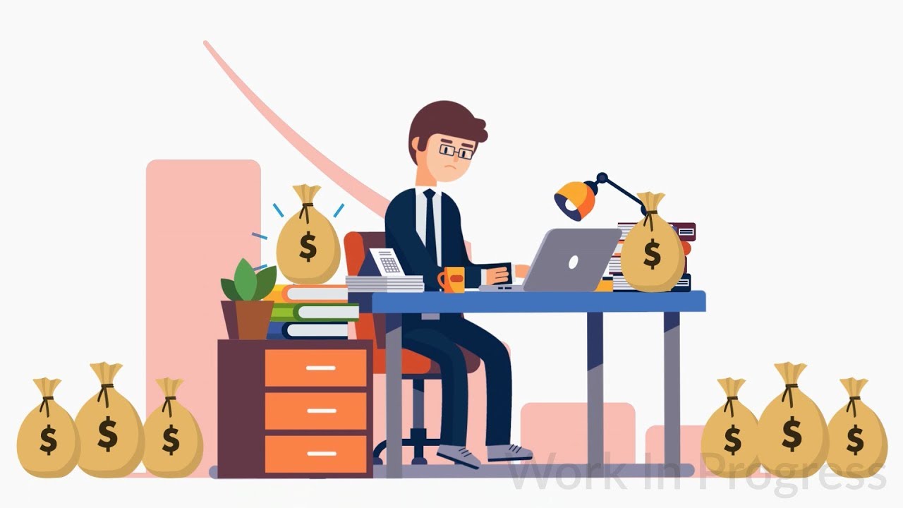 Share market stock trading Explainer video