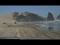 Offroading on beaching in Oregon