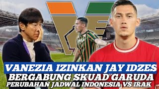 VANEZIA DUKUNG JAY IDZES BELA TIMNAS INDONESIA!! PERUBAHAN JADWAL HADAPI TIMNAS IRAK