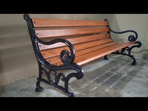 How to Assemble Cast Iron Garden bench