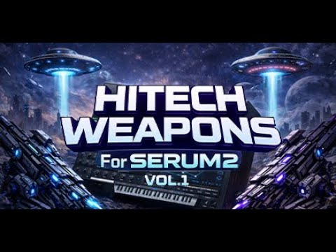 HITECH WEAPONS for SERUM2 by Gotalien - 100 HITECH PRESETS (No Talking)