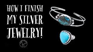 My method to add depth and shine to my silver jewelry!