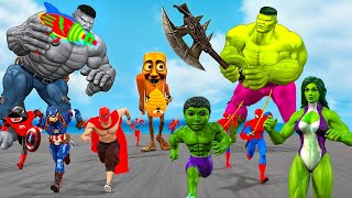 TEAM BRAINROT VS HULK FAMILY, DEADPOOL: RETURNING FROM THE DEAD SECRET!