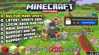Minecraft Patch Terbaru 1.26.20 Official | Review Update Add-on Shader | 2026! screenshot 3