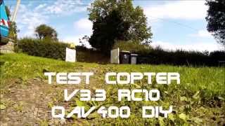 Test arducopter v3.3 RC10 - QAV400 DIY- Pixhawk