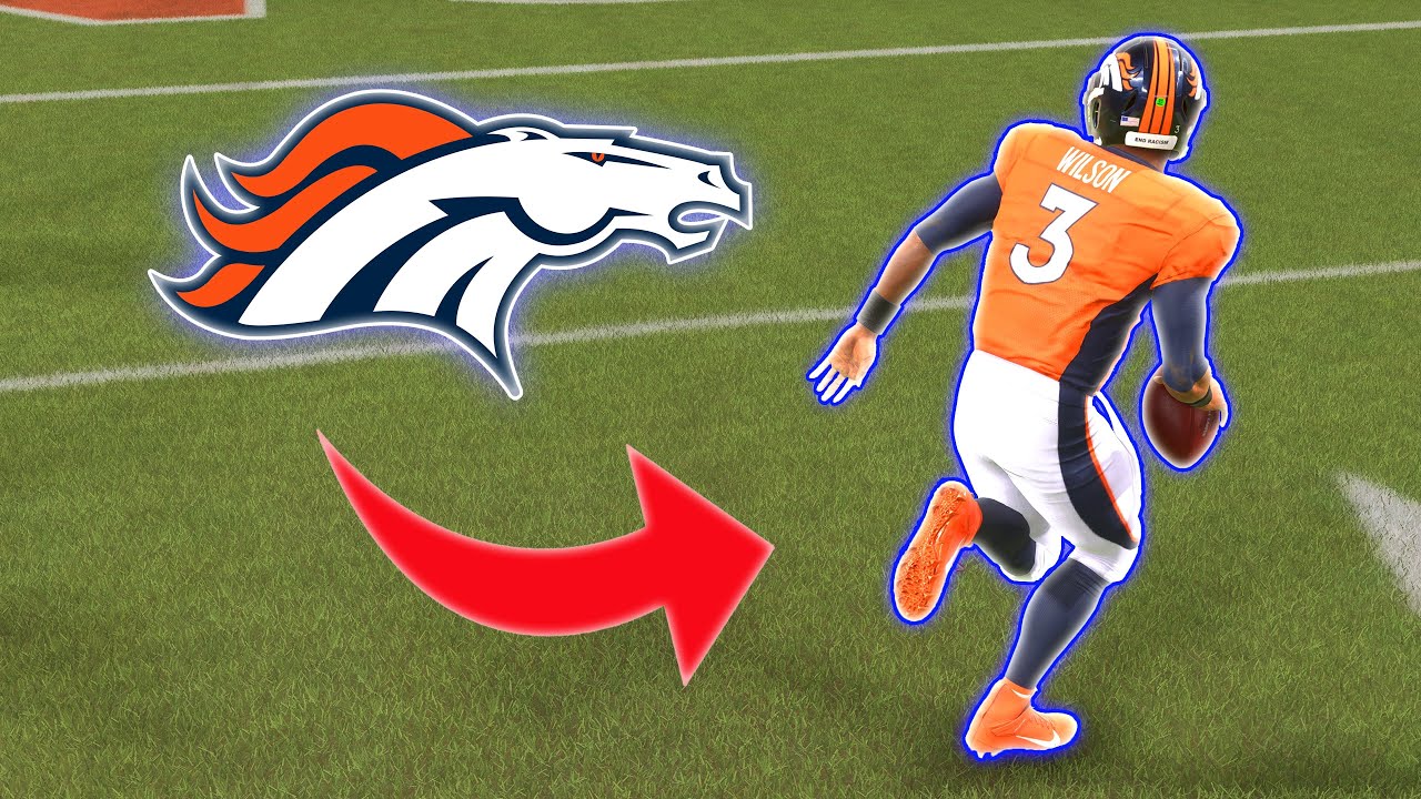 First Look at Russell Wilson on the Broncos in Madden 22! 