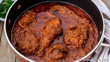 AFRICAN CHICKEN STEW // The Best Chicken Tomato Stew // Cameroonian Chicken Stew