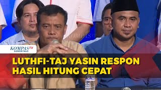 Respon Ahmad Luthfi-Taj Yasin soal Hasil Quick Count Pilkada Jawa Tengah