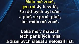 Málo mě znáš - Miroslav Dudáček Karaoke tip