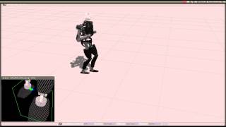 DRC Atlas Open Loop Stable Walking - First Steps