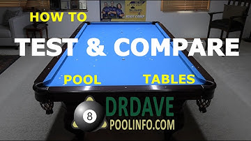 How to TEST AND COMPARE TABLES for speed, difficulty, and kick/bank performance