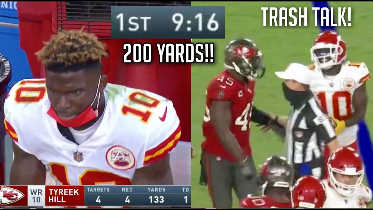 Tyreek Hill 'RECORD BREAKING' Highlights vs Bucs! (TRASH TALK!) YouTube