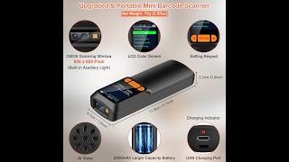 KUIIYER Mini Bluetooth Barcode Scanner Review