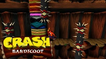 Crash Bandicoot (PS1) 100% - Part 3 - The Great Gate