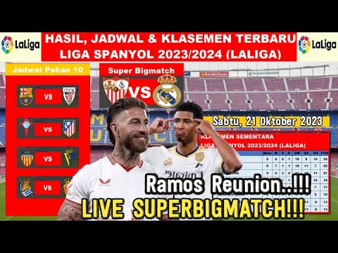hktoto368 x easytoto - LIVE SEVILLA VS REAL MADRID!!! JADWAL LENGKAP LIGA SPANYOL PEKAN 10 MULAI SABTU 21 OKTOBER 2023.