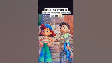 How did I miss this?! 😱😱😱 #luca #summer #italy #disney #pixar #shorts