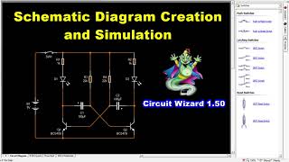 Two LED blinking circuit | Schematic diagram creation and Simulation in Circuit wizard