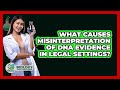 What Causes Misinterpretation Of DNA Evidence In Legal Settings? - Biology For Everyone