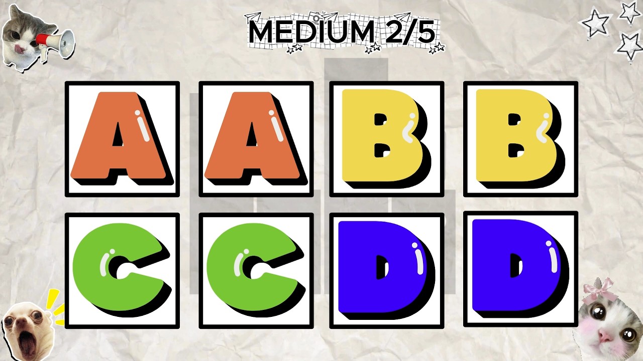 Say The Letter On Beat Challenge | Timing Test All Levels (EASY-IMPOSSIBLE)