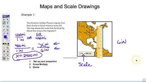 Maps and Scale Drawings