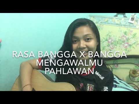 RASA BANGGA || BANGGA MENGAWALMU PAHLAWAN || AYO MAJULAH BALIUNITED Cover Song By Mangtrianti