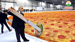 World's Largest Pizza In India 🇮🇳