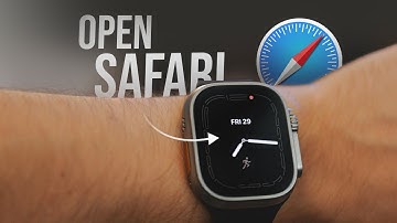 How to Open Safari on Apple Watch (explained)