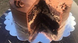 In this video chef tovia gartenberg demonstrates how to make a
delicious and moist chocolate cake that is filled with coffee & cream
then coa...