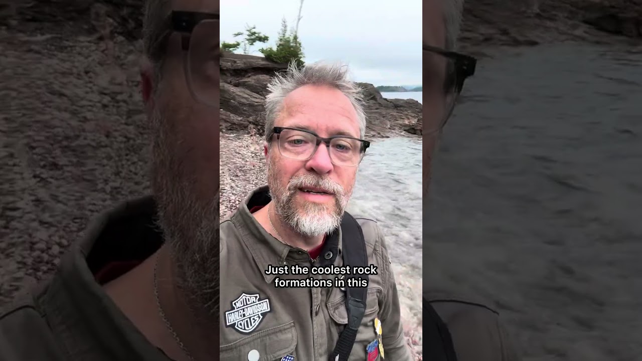 Amazing hike and rockhounding at Presque Isle Park!!!!!