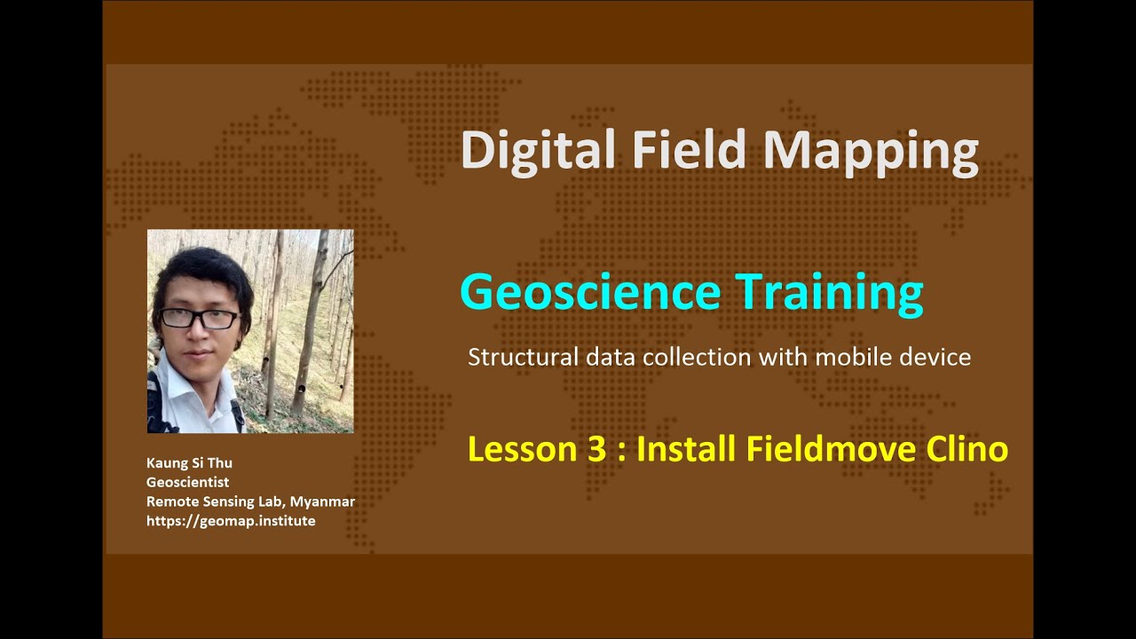 Digital Field Mapping Lesson 3 Install Fieldmove Clino YouTube