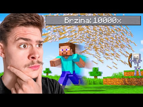 MINECRAFT, ALI JE SVE 10.000x BRŽE