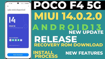 Poco F4 5G Miui 14.0.2.0/Android 13 New Update Release|Recovery Rom Download