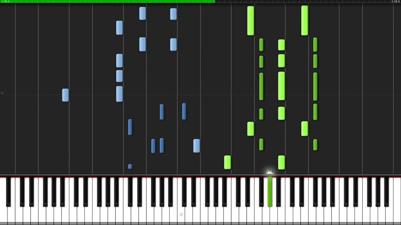 History Maker   Yuri!!! on Ice Opening Piano Tutorial Synthesia    PianoPrinceOfAnime