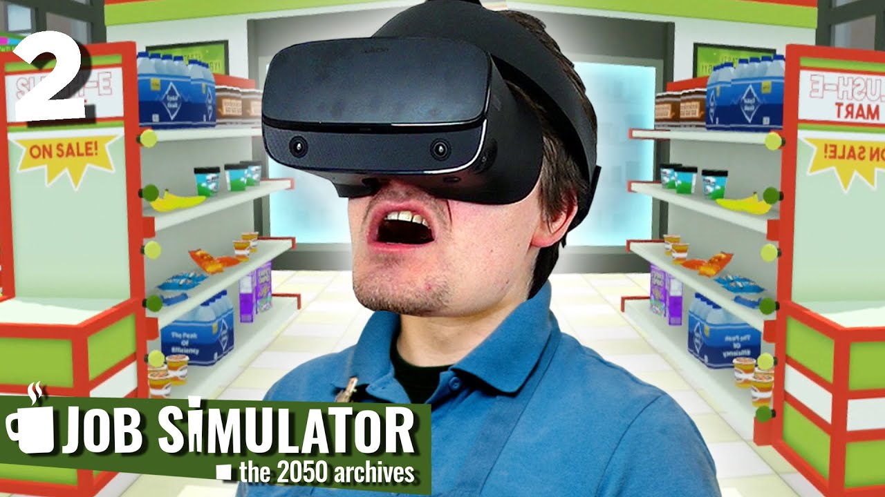 Jeg er den VÆRSTE Kassedame! | Job Simulator