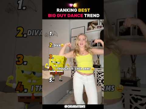 Ranking The Best Big Guy Dance Trend 