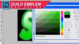 Ran Online Indonesia - How to make a guild emblem Using PhotoShop
