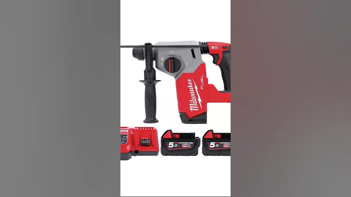 Milwaukee M18FH 18V Cordless FUEL SDS Plus Hammer Drill With 2 x 5.0Ah Batteries & Charger