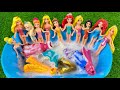 99 Minutes Disney princesses Collection ASMR Satisfying Unboxing | Disney Princes Doll