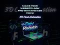 Create 3D cards animation with HTML & CSS#html #css #html5 #css3 #csstricks #cssanimation #learn